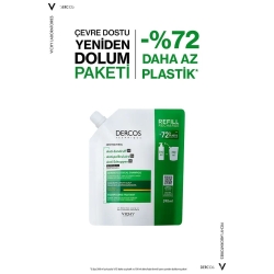 Vichy Dercos Kuru Saçlar İçin Kepek Karşıtı Şampuan 390ml - Refill - 5