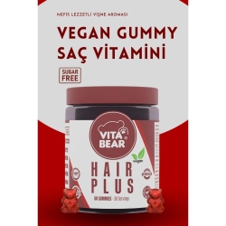 Vita Bear Hair Plus Vegan Saç Vitamini 60 Gummies - 2