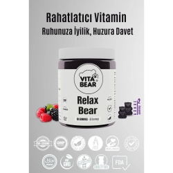 Vita Bear Relax Bear Takviye Edici Gıda 60 Gummies - 2