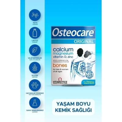 Vitabiotics Osteocare Kalsiyum 90 Tablet