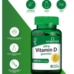 Vitabiotics Ultra Vitamin D Gummies 1000 IU 50 Kapsül - 2