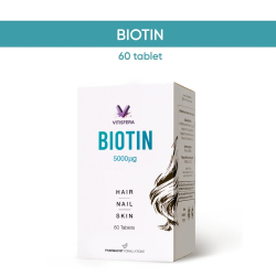 Vitisfera Biotin 5000 mcg 60 Tablet - Vitisfera