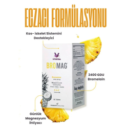 Vitisfera BroMag Bromelain Magnesium Complex 60 Tablet - 3