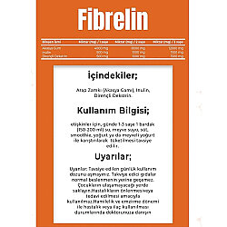 Vitisfera Fibrelin Akasya Gamı, İnülin ve Dirençli Dekstrin İçeren Prebiyotik Kompleks 30 Saşe - 6