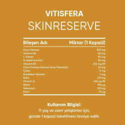 Vitisfera SkinReserve 30 Kapsül - 5