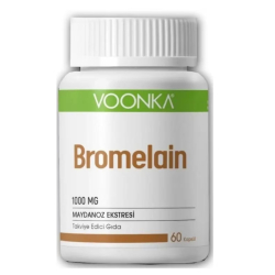 Voonka Bromelain 1000 mg 60 Kapsül