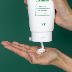 VT Cosmetics Cica x Hyalon Cica Mild Foam Cleanser – Cica & Hyalon Hafif Köpüklü Temizleyici - 4