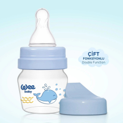 Wee Baby Mini PP Alıştırma Bardağı Seti Mavi - Wee Baby (1)