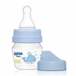 Wee Baby Mini PP Mavi Alıştırma Bardağı 30 ml - Wee Baby