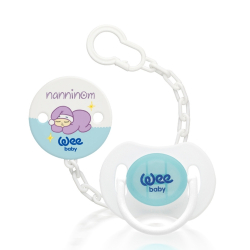 Wee Baby Nanninom Gece Emziği ve Emzik Askısı Seti​ - Wee Baby (1)