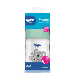 Wee Baby Safari Kulplu PP Biberon 150 ml 0-6 ay - Wee Baby (1)