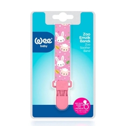 Wee Baby Zoo Emzik Bandı - Pembe - Wee Baby
