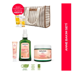 Weleda Çanta ve Bebek Tanışma Seti Hediyeli - Anne Bakım Seti - WELEDA