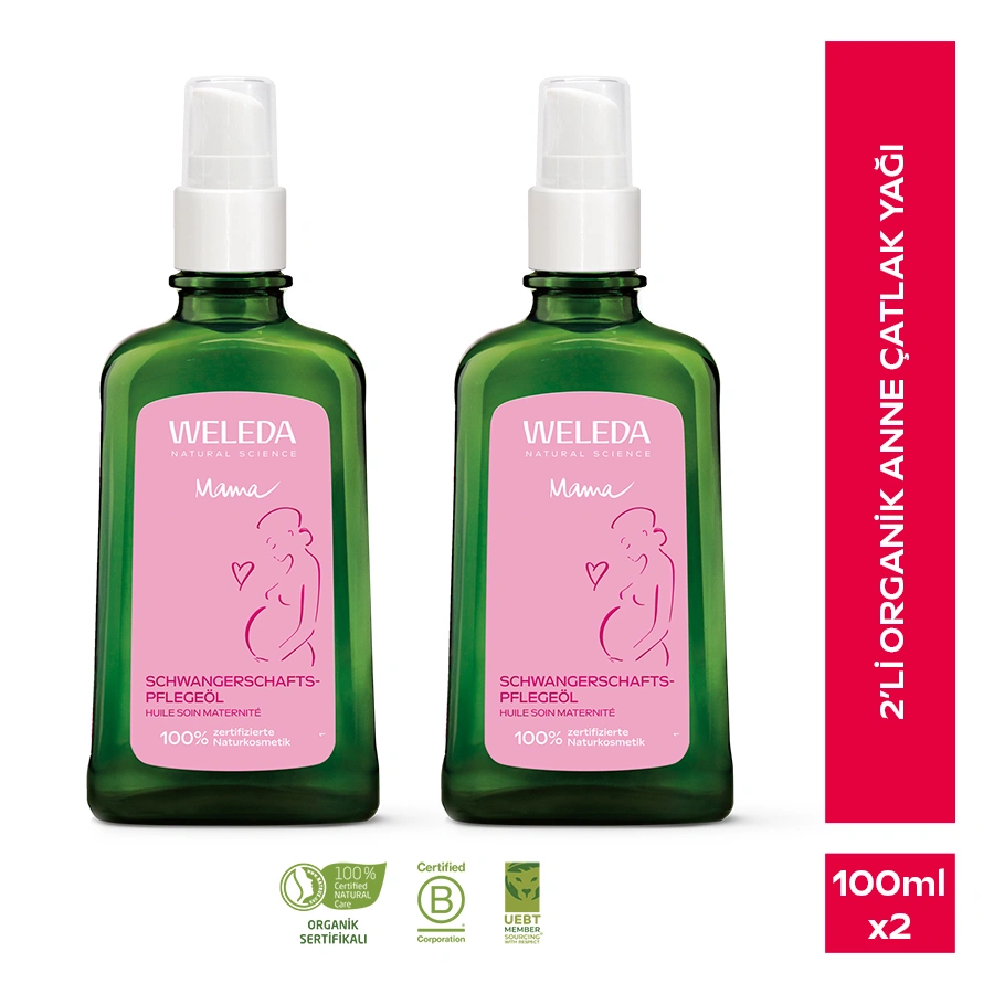 Weleda Anne Çatlak Yağı 2x100ml - Weleda