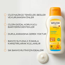 Weleda Calendula Organik Temizleyici ve Nemlendirici Banyo Kremi 200ml - Weleda (1)