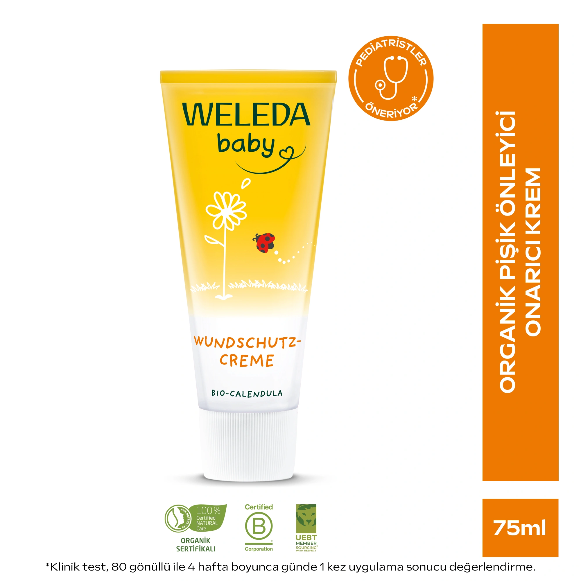Weleda Calendula Organik Pişik Kremi 75ml - Weleda