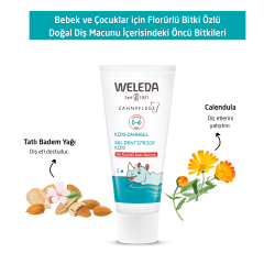 Weleda Bebek ve Çocuklar için Organik Florürlü Diş Macunu 50ml (0-6 Yaş) - 3