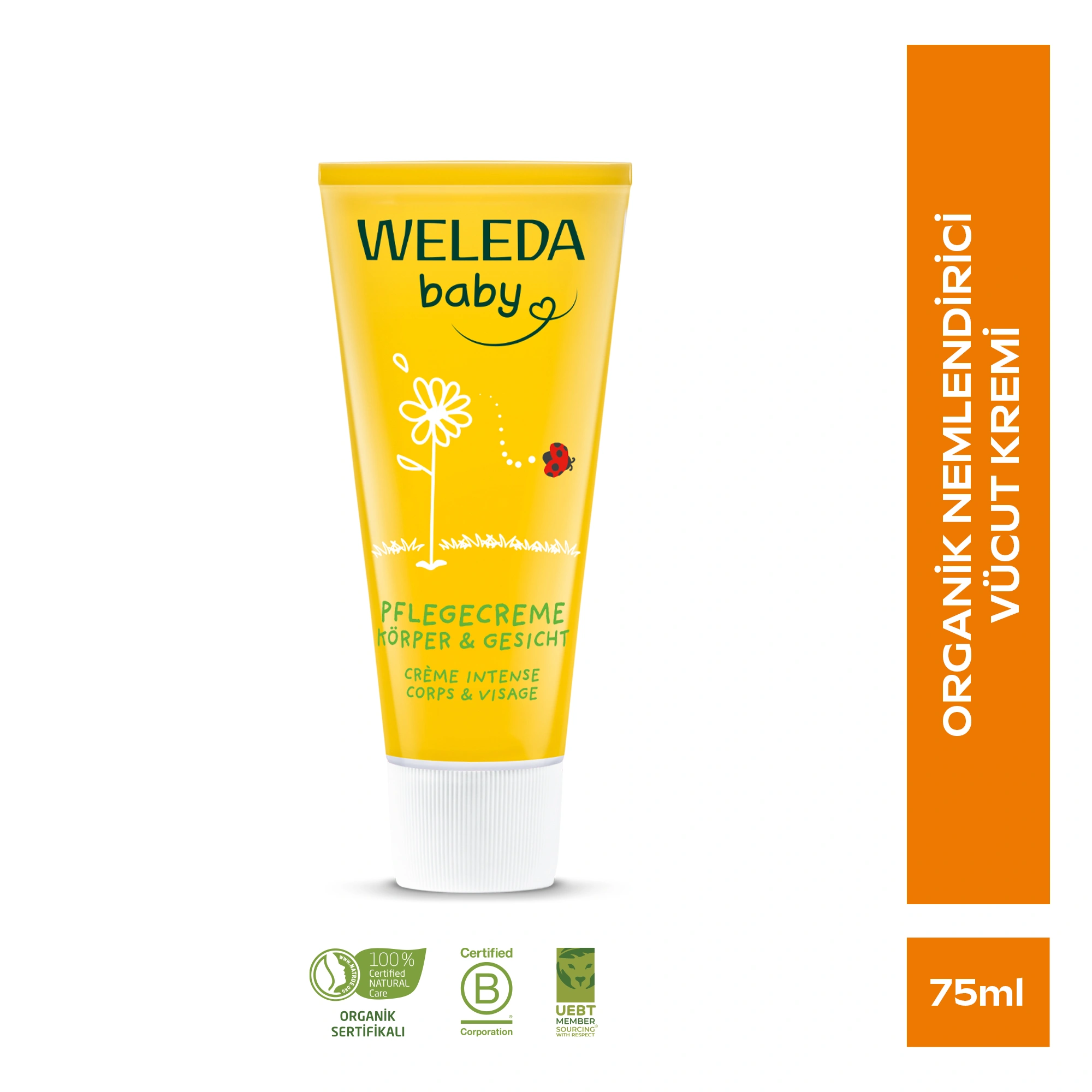 Weleda Calendula Organik Nemlendirici Vücut Kremi 75ml