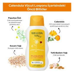 Weleda Calendula Organik Nemlendirici Vücut Losyonu 200ml - 3