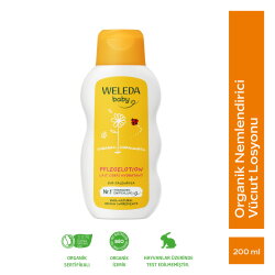 Weleda Calendula Organik Nemlendirici Vücut Losyonu 200ml - Weleda