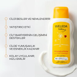 Weleda Calendula Organik Nemlendirici Vücut Losyonu 200ml - Weleda (1)