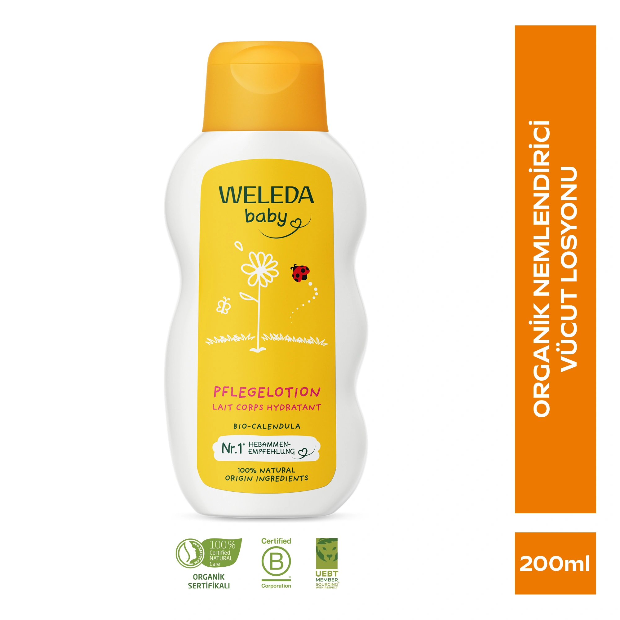 Weleda Calendula Organik Nemlendirici Vücut Losyonu 200ml