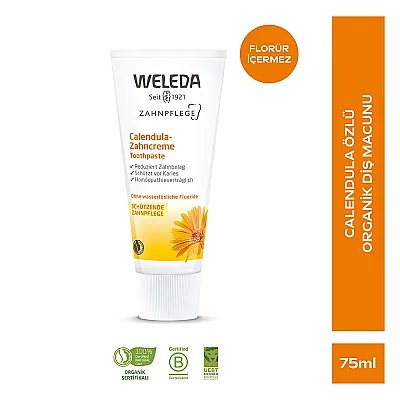Weleda Calendula Özlü Organik Diş Macunu 75ml - Weleda