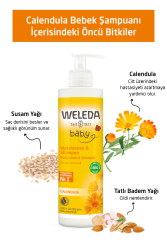 Weleda Calendula Özlü Organik Saç ve Vücut Şampuanı 400ml - 5