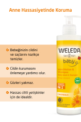 Weleda Calendula Özlü Organik Saç ve Vücut Şampuanı 400ml - 6