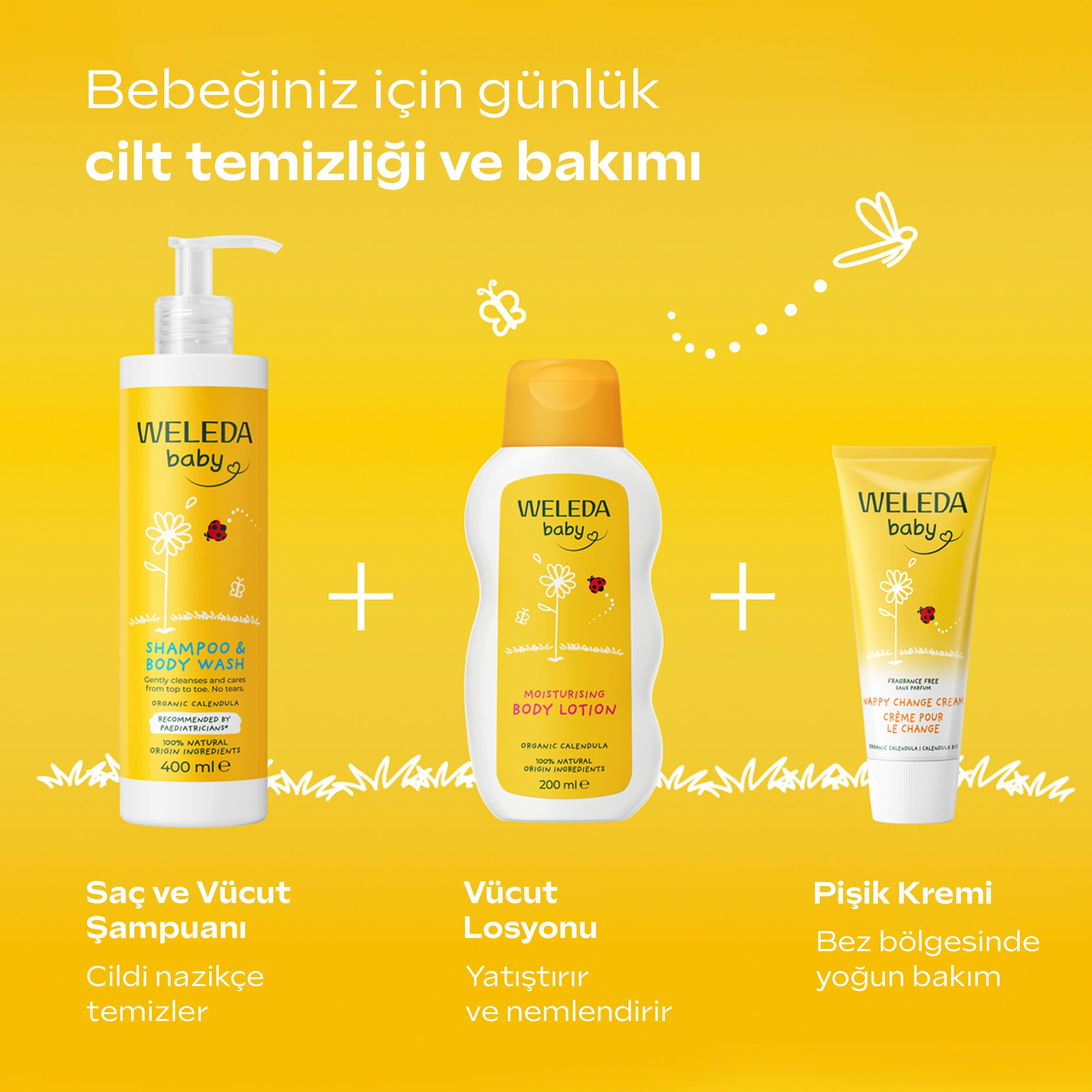 Weleda Calendula Özlü Organik Saç ve Vücut Şampuanı 400ml - 5