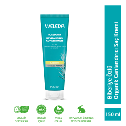 Weleda Biberiye Özlü Organik Canlandırıcı Saç Bakım Kremi 150ml