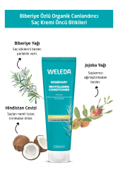 Weleda Biberiye Özlü Organik Canlandırıcı Saç Bakım Kremi 150ml - 6