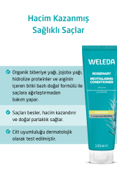 Weleda Biberiye Özlü Organik Canlandırıcı Saç Bakım Kremi 150ml - 7
