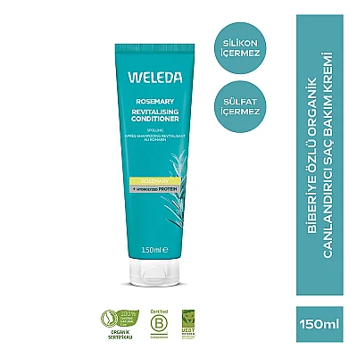 Weleda Biberiye Özlü Organik Canlandırıcı Saç Bakım Kremi 150ml - Weleda