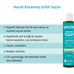 Weleda Biberiye Özlü Organik Canlandırıcı Saç Bakım Şampuanı 250ml - 3