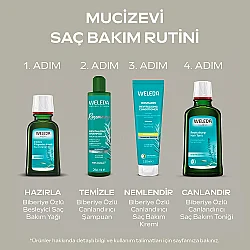 Weleda Biberiye Özlü Organik Canlandırıcı Saç Bakım Şampuanı 250ml - 6