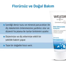 Weleda Deniz Tuzu Mineralli Organik Diş Macunu 75ml - Weleda (1)