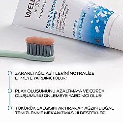 Weleda Deniz Tuzu Mineralli Organik Diş Macunu 75ml - 5