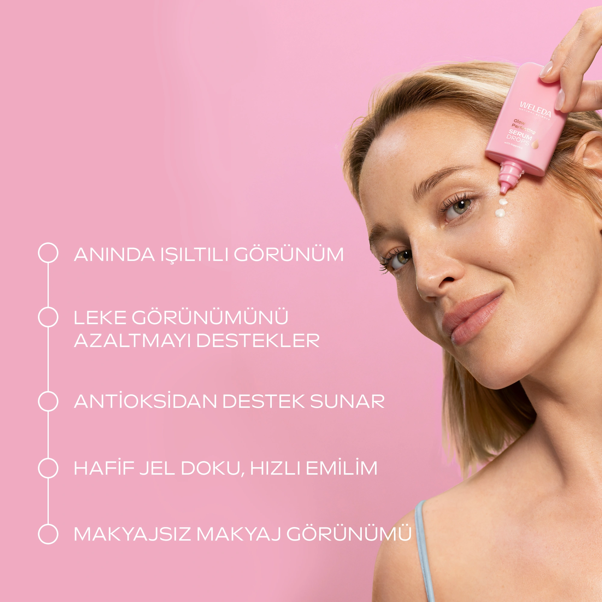 Weleda Glow Perfecting Organik Serum Drops Aydınlatıcı ve Ton Eşitleyici Serum 30 ml - Weleda (1)