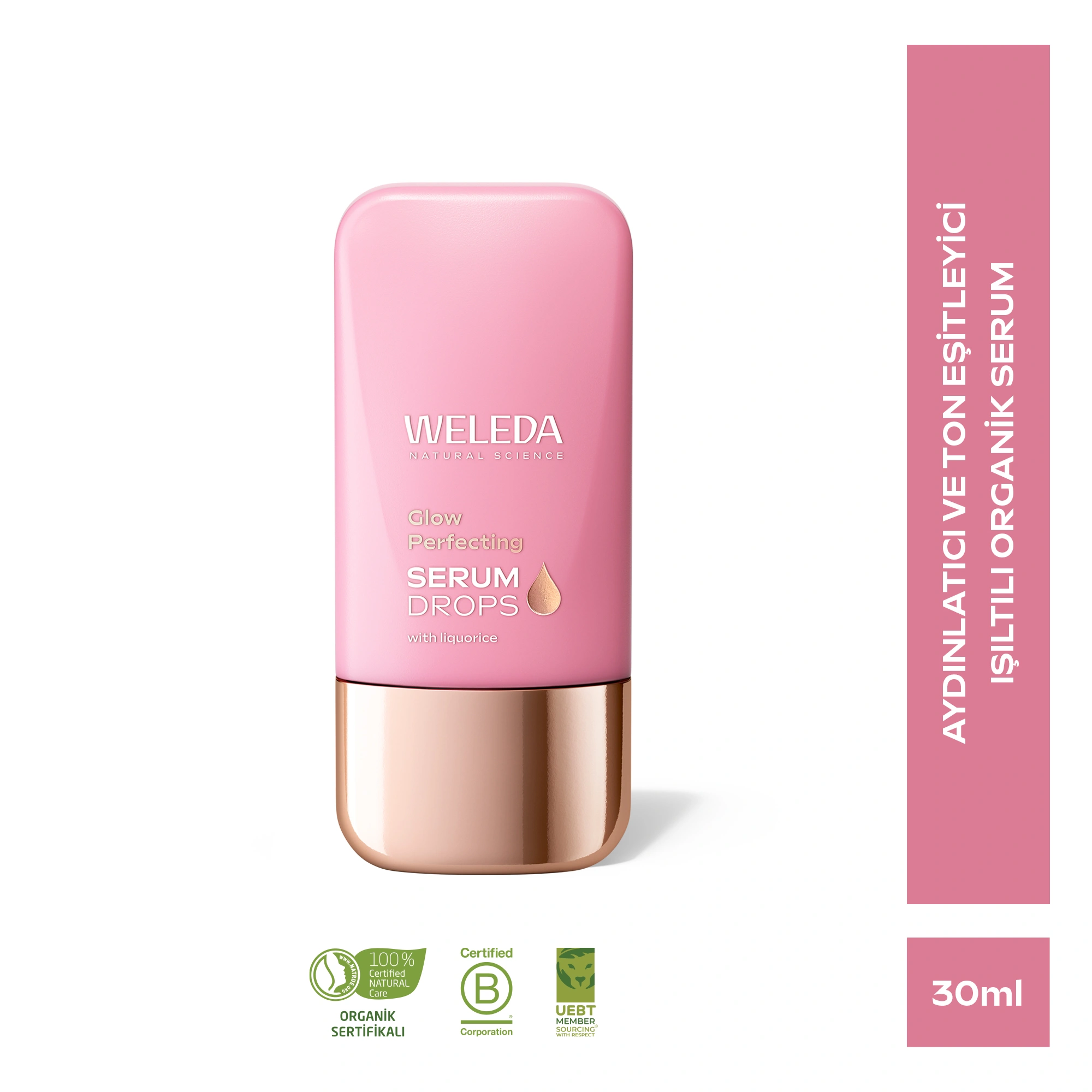 Weleda Glow Perfecting Organik Serum Drops Aydınlatıcı ve Ton Eşitleyici Serum 30 ml