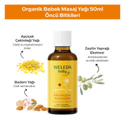 Weleda Organik Bebek Masaj Yağı 50ml - 3