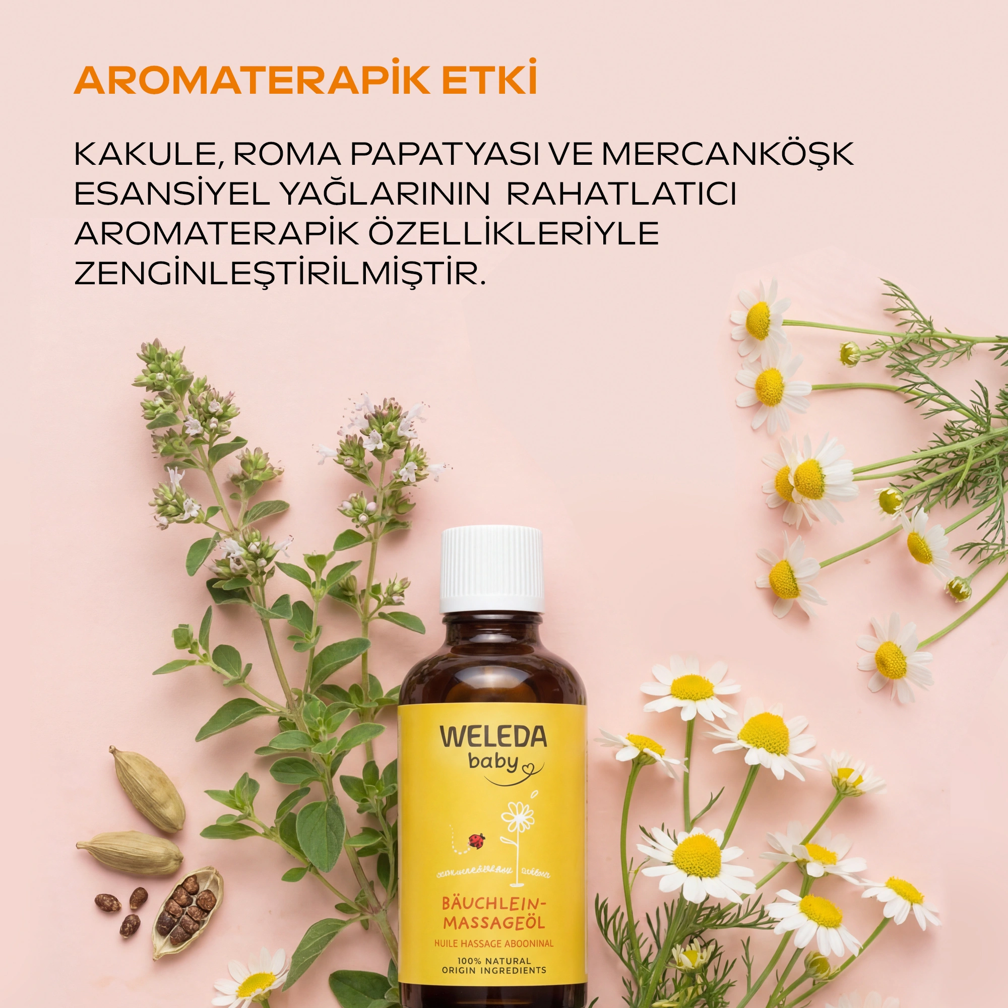 Weleda Organik Bebek Masaj Yağı 50ml - 4