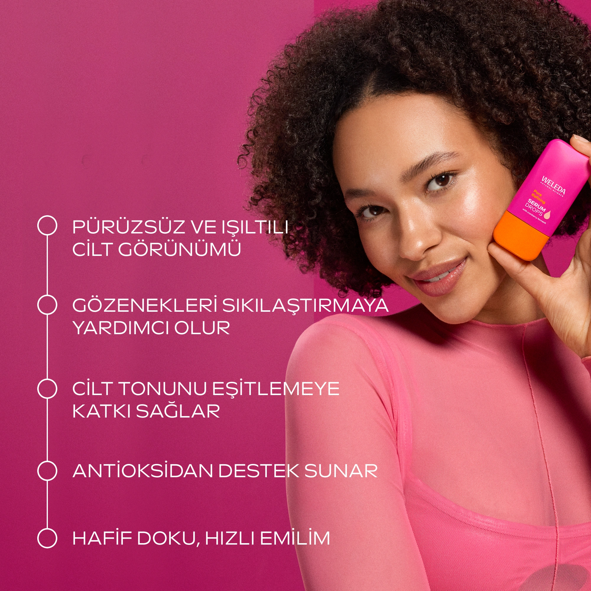Weleda Pore Refining Organik Serum Drops Pürüzsüzleştirici ve Aydınlatıcı Serum 30 ml - Weleda (1)