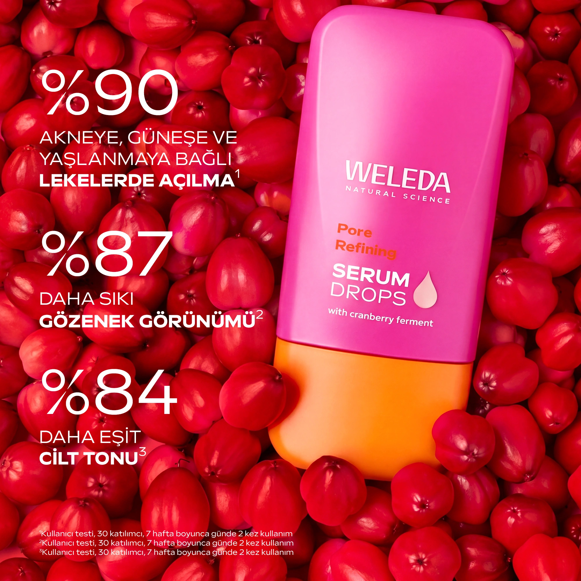 Weleda Pore Refining Organik Serum Drops Pürüzsüzleştirici ve Aydınlatıcı Serum 30 ml - 5