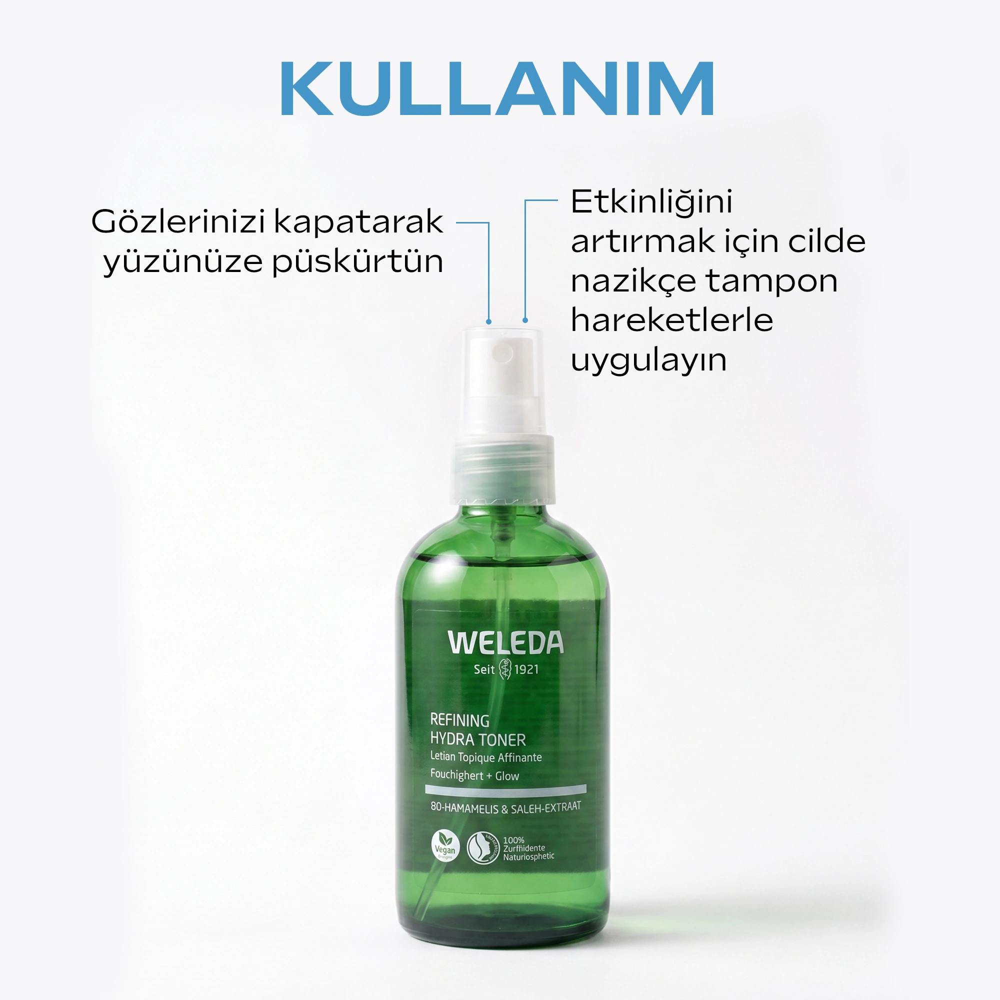 Weleda Refining Hydra Toner Organik Arındırıcı ve Nemlendirici Tonik 150 ml - 6