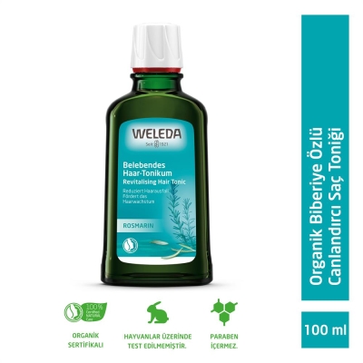 Weleda Biberiye Özlü Canlandırıcı 100 ml Saç Toniği