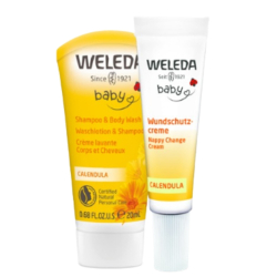 Weleda Şampuan ve Pişik Kremi Tanışma Seti - Deneme Boyu