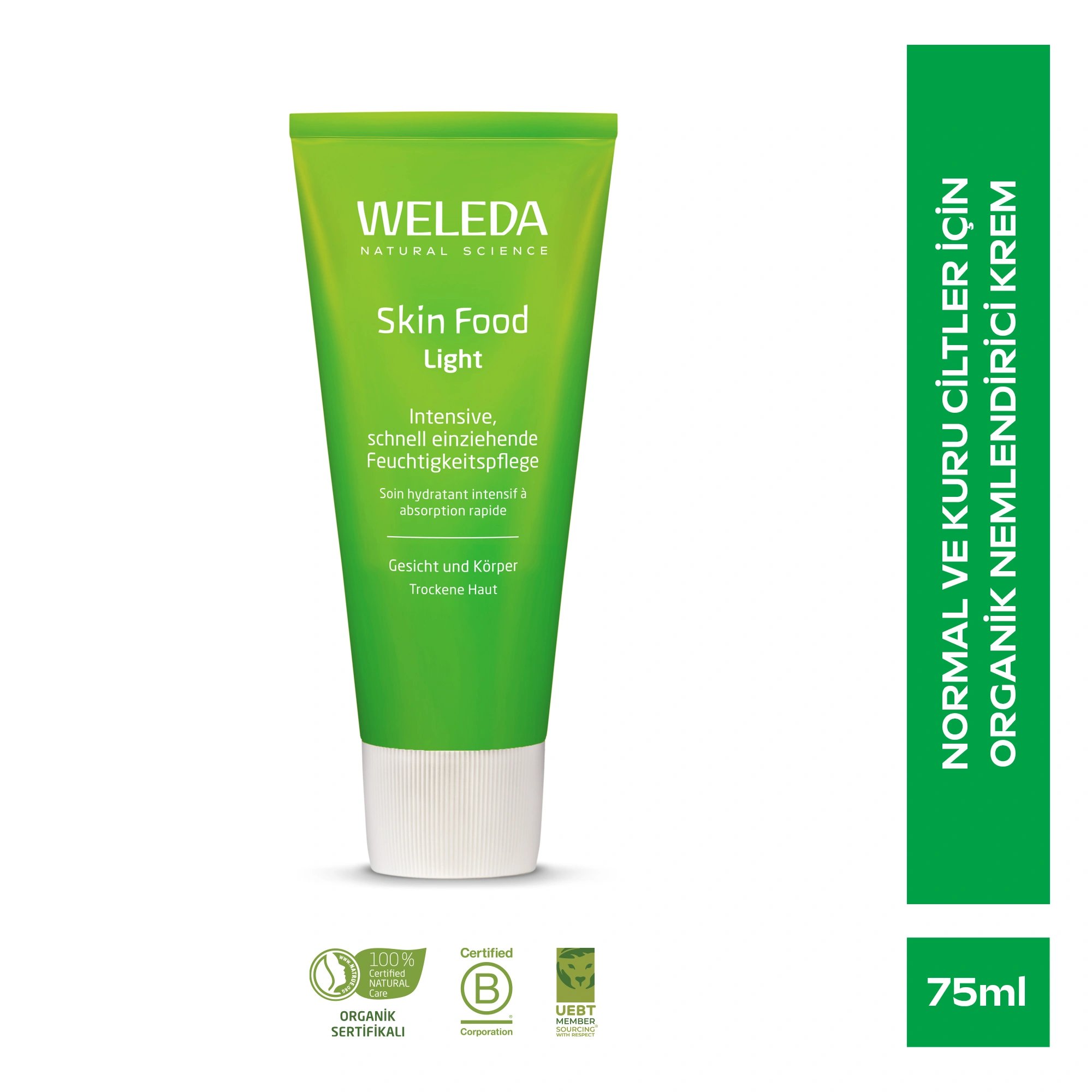 Weleda Skin Food Light Normal ve Kuru Ciltler İçin Nemlendirici ve Besleyici Organik Bakım Kremi 75 ml - Weleda
