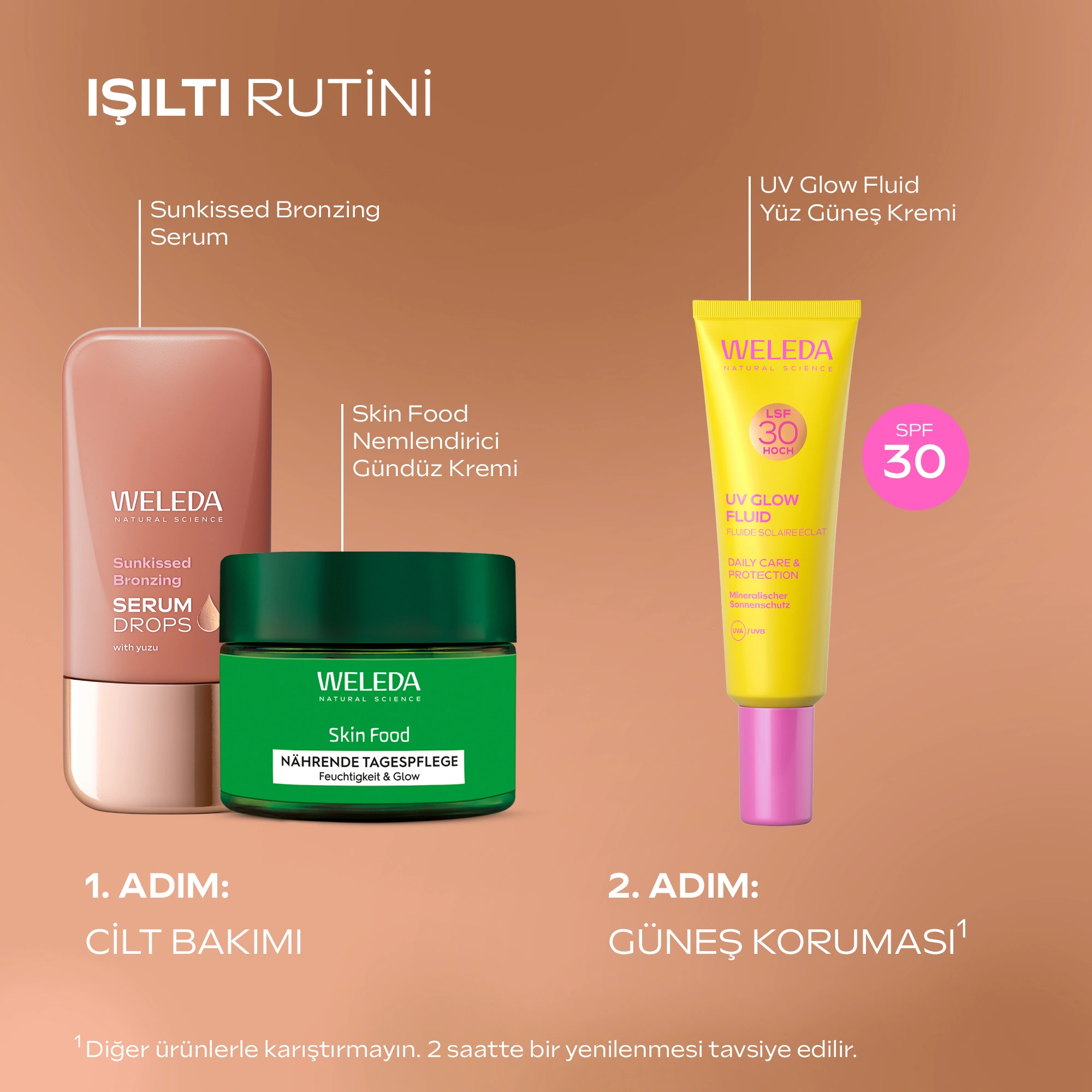 Weleda Sunkissed Bronzing Organik Serum Drops Bronzlaştırıcı ve Nemlendirici Serum 30ml - 8