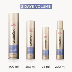 Wellaflex 2 Days Volume Extra Strong Hold Saç Spreyi 400ml - 8